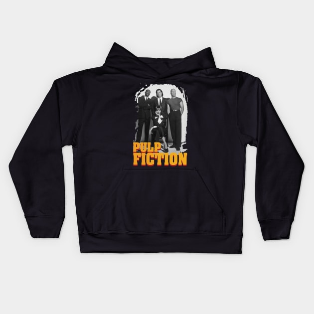 PULP FICTION Kids Hoodie by Quiet_Warlock